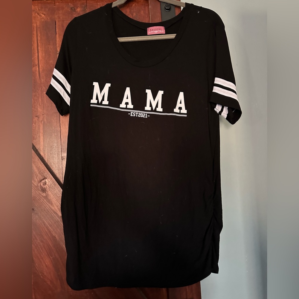Maternity Shirt-EST 2021-MAMA-XL